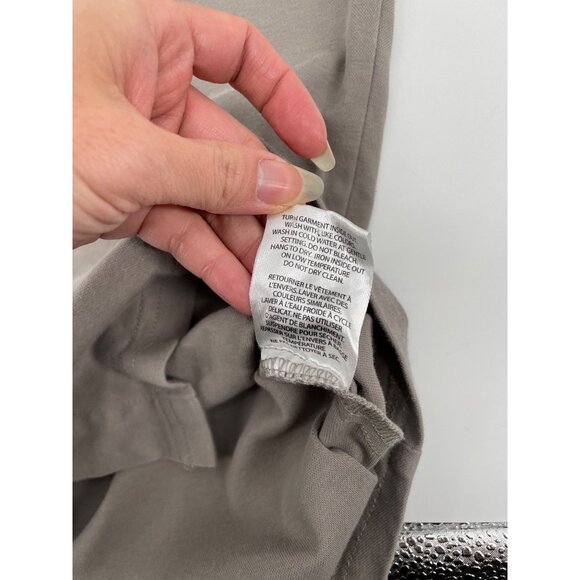 Projek Raw The 24/7 Flex Shirt Button Up Medium Modern Fit Long Sleeve Taupe - Picture 5 of 8